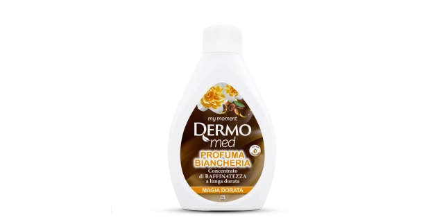 DERMOMED PROFUMA BIANCHERIA MAGIA DORATA 250 ml Vůně na prádlo do pračky a sušičky                                                                                                                                                                        